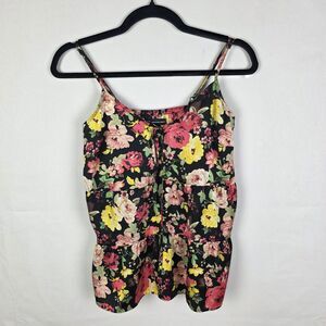 INC International Concepts Garden Pastel Spaghetti Stap Tank Size Small Empire‎